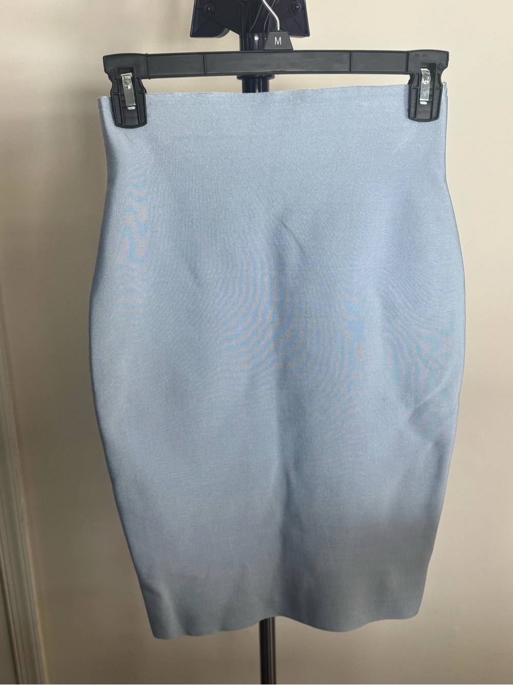 WOW couture Soft Sky Blue Pencil Skirt